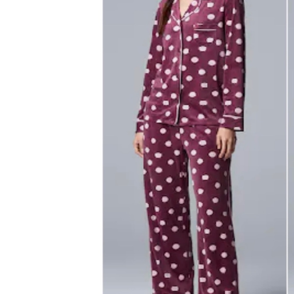 Simply Vera Vera Wang Plus Size Pyjamas